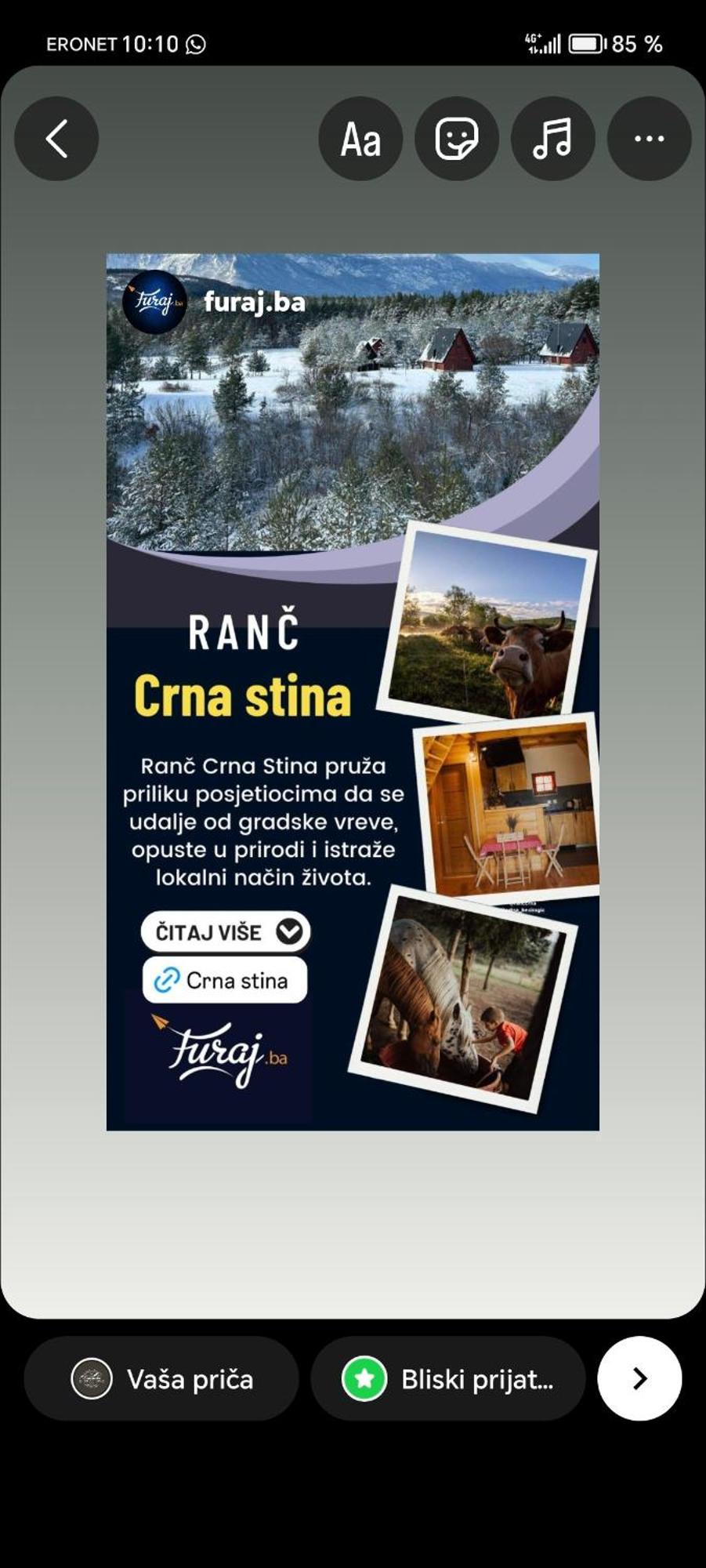 Ranc Crna Stina Villa Ливно Екстериор снимка